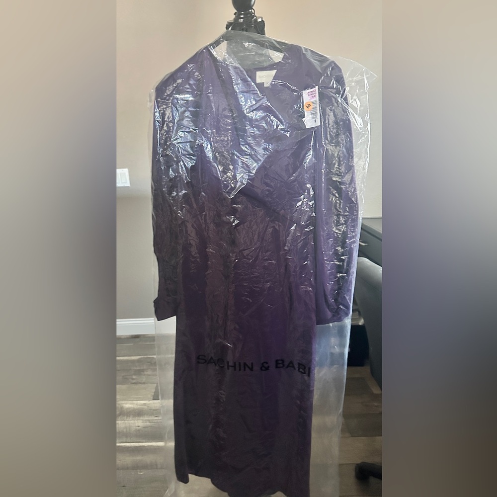 Sachin + Babi Ginny Dress, Size 2 in Purple - Picture 5 of 7